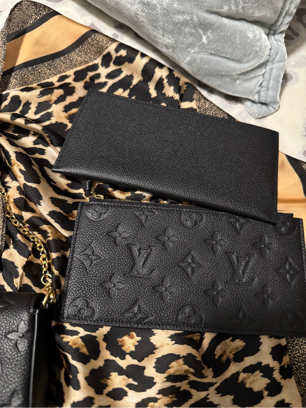 Louis Vuitton Black Pochette Felicie - Picture 6 of 8